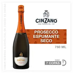 CINZANO - Espumante Prosecco 750 mL