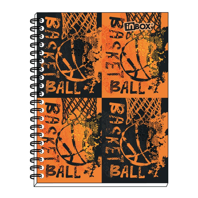 Cuaderno Espiral Andes Cuadriculado Tapa Dura A4 180 Hojas