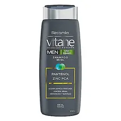 VITANE - Shampoo Advance Hombre Pantenol Envase 400 mL