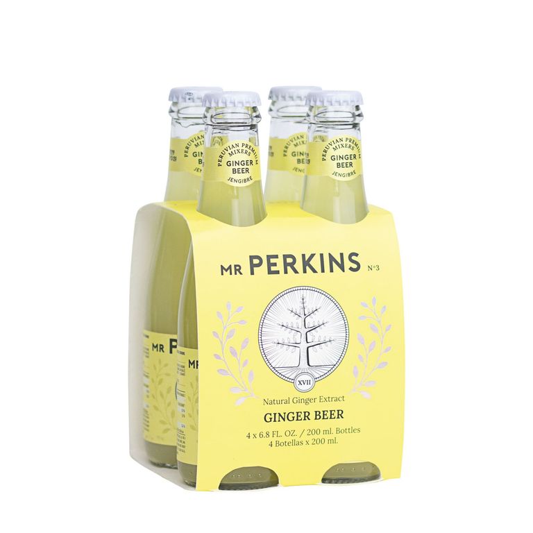 Ginger Beer Jengibre Mr Perkins Pack 4 Botellas 200 mL