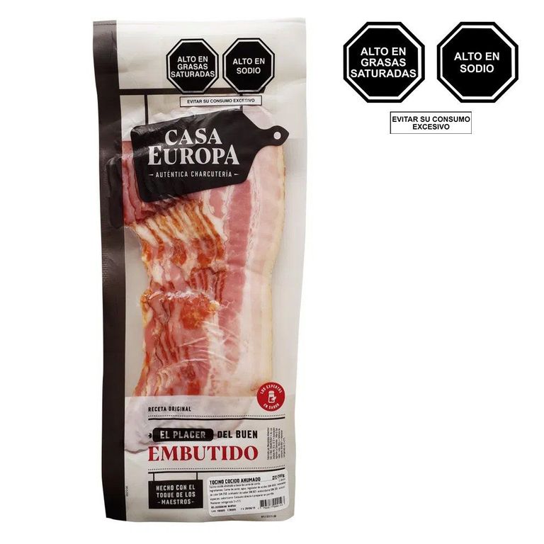 Tocino Ahumado Casa Europa Empaque 200 g