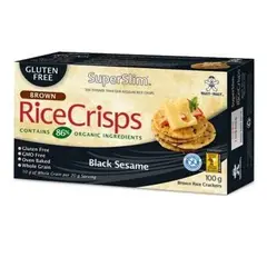 WANT - Galleta de Arroz Want Black Sesame Caja 100 g