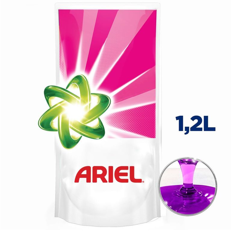 Detergente Líquido Ariel Toque Downy Doypack 1.2 L