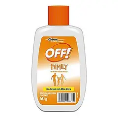 OFF - Repelente en Crema OFF Family Aloe Vera Envase 60 g