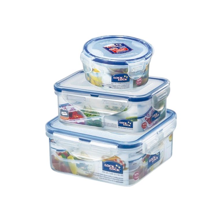 Set x3 Piezas Contenedor