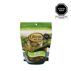 OLIVOS DEL SUR - Aceituna Verde Deshuesada 250 g