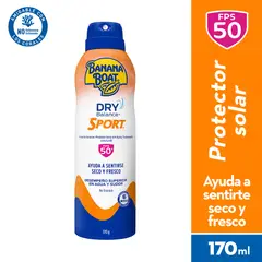 BANANA BOAT - Protector Solar en Spray Banana Boat Sport SPF50 Envase 170 g