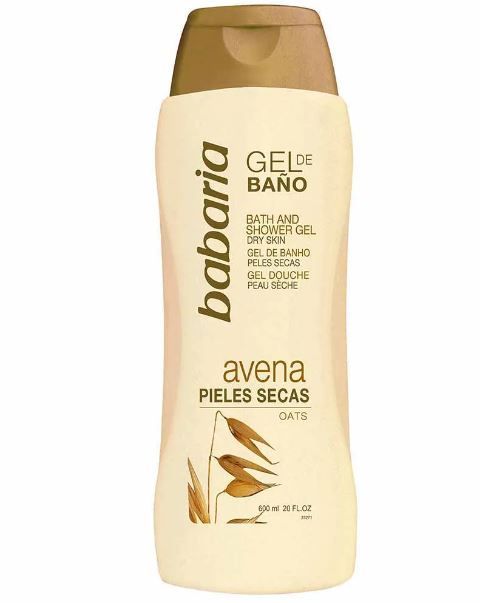 Gel de Baño Babaria Avena Envase 600 mL