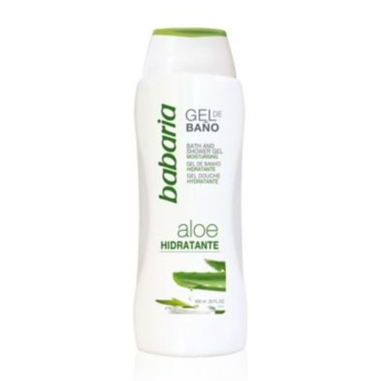 Gel de Baño Babaria Aloe Hidratante Envase 600 mL