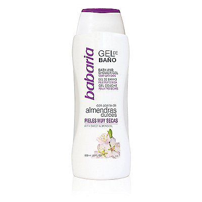 Gel de Baño Babaria Aceite de Almendra Envase 600 mL