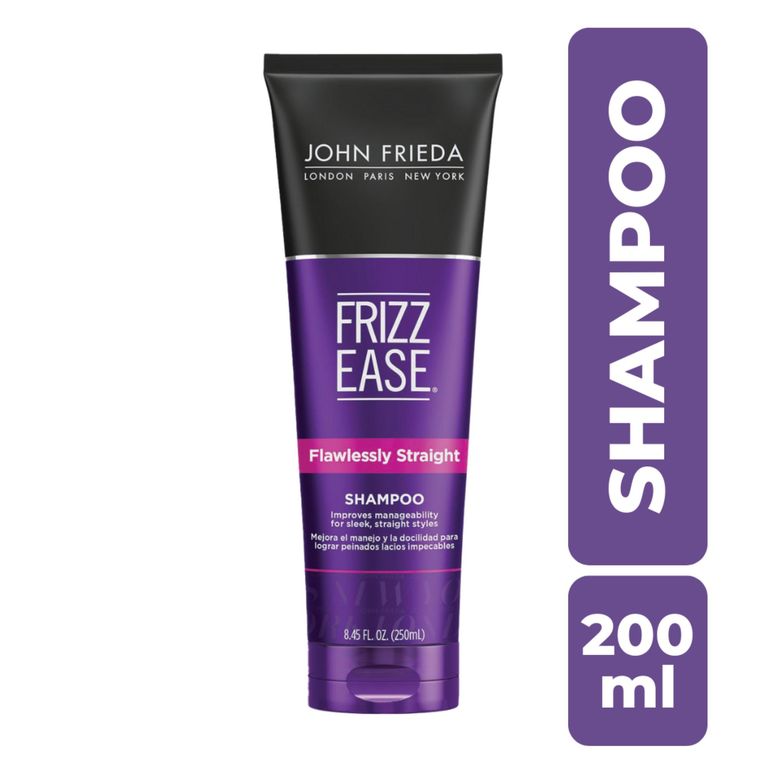 Shampoo John Frieda Frizz Ease Lacio Impecable Botella 250 mL