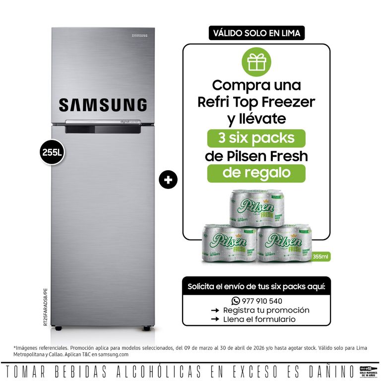 Refrigeradora 255 L No Frost Tecnología Multflow