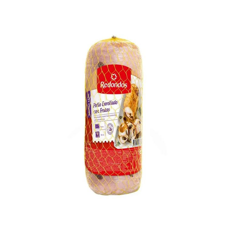 Enrollado de Pollo con Fruta Redondos Empaque 1.3 kg