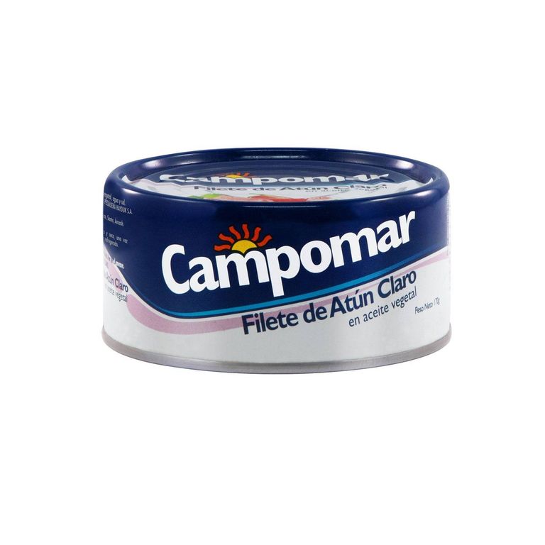 Filete de Atún Claro Campomar en Aceite 170 g