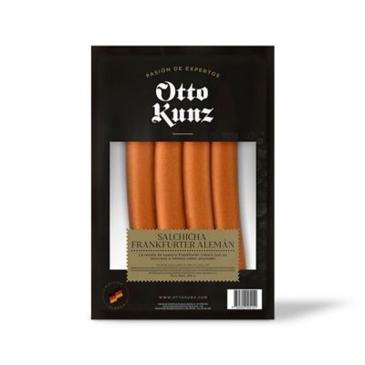Salchicha Alemana Frankfurter Otto Kunz Empaque 280 g
