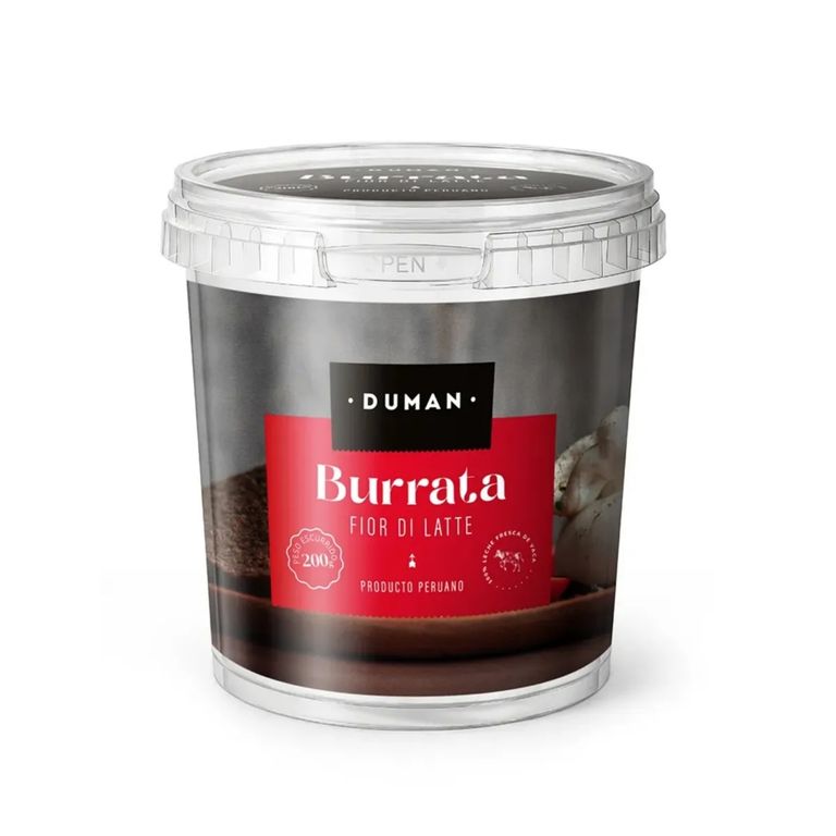 Queso Burrata Duman Envase 200 g