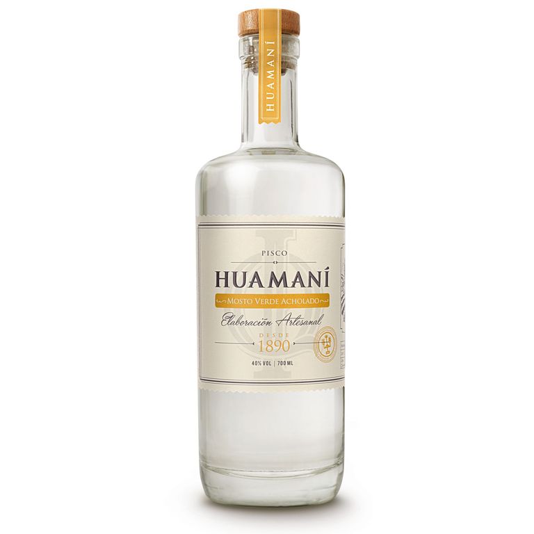 Pisco Mosto Verde Acholado Huamaní Botella 700 mL