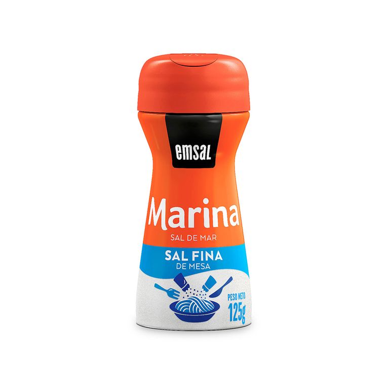 Salero Marina Emsal Sal Fina de Mesa Envase 125 g