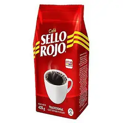 SELLO ROJO - Café Tostado y Molido 425 g