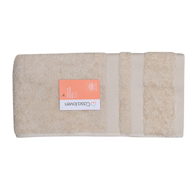 Toalla de Pelo Mural 55X100 Beige