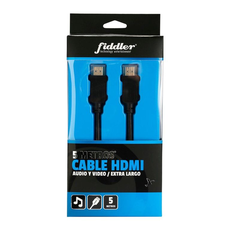 Cable Hdmi Extra Largo 5Mts Fiddler