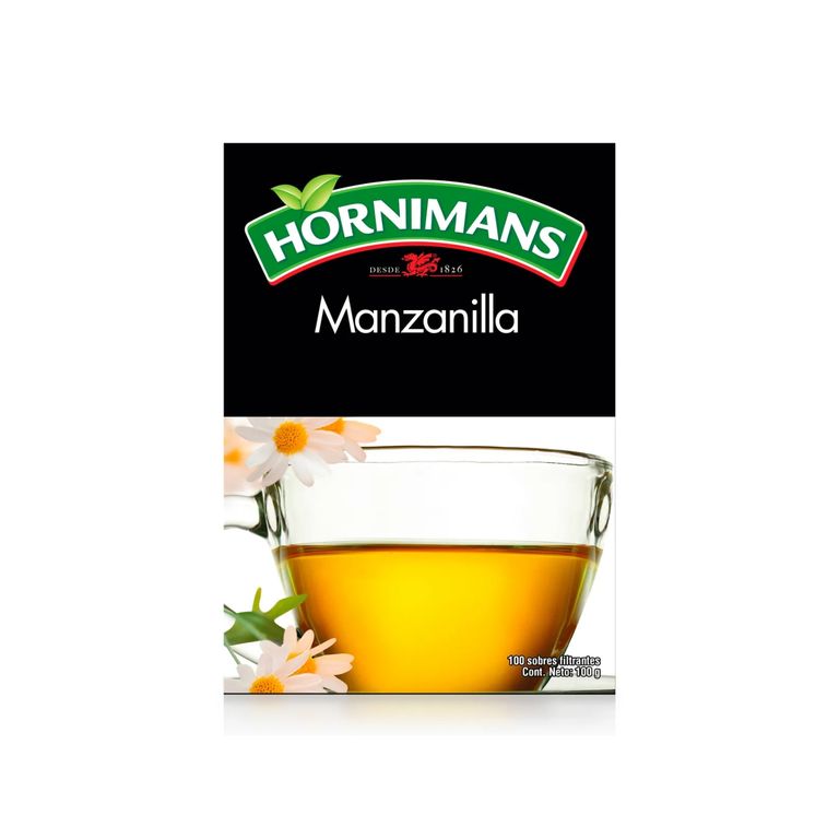 Infusión Manzanilla Hornimans Caja 100 Sobres