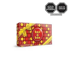 BON O BON - Bombones con Chocolate de Leche y Oblea Rellenos con Crema de Maní
