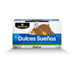 WAWASANA - Infusión Dulces Sueños Detox Wawasana Caja 20 Sobres