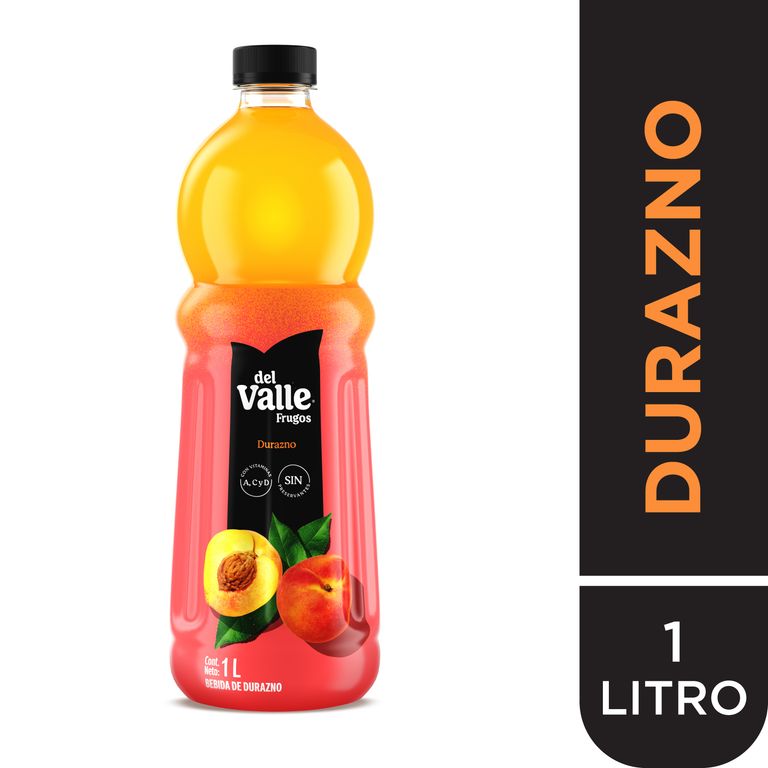 Bebida Frugos Durazno Botella 1 L