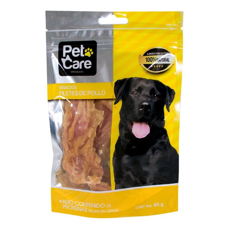Snack Perros Pet Care Filete de Pollo Doypack 85 g