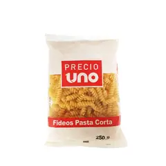 PRECIO UNO - Fideo Tornillo Precio Uno Bolsa 250 g