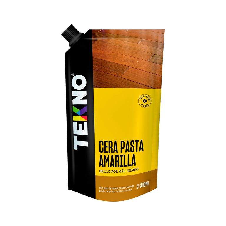 Cera en Pasta Tekno Amarilla Doypack 300 mL