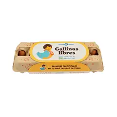 GALLINAS LIBRES - Huevos de Corral Gallinas Libres Caja 12 Und