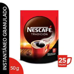 NESCAFE - Café Instantáneo Tradicional 50g