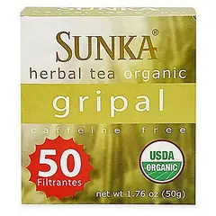 SUNKA - Té de Hierbas Sunka Orgánico Gripal Caja 50 Und