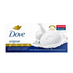 DOVE - Jabón Dove Blanco Pack 6 Empaque 90 g