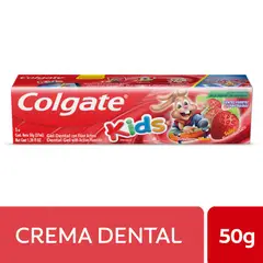 COLGATE - Pasta Dental Para Niños Con Flúor Activo Envase 50 g