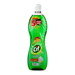 CIF - Lavavajilla Líquido Concentrado Limón Envase 750 mL