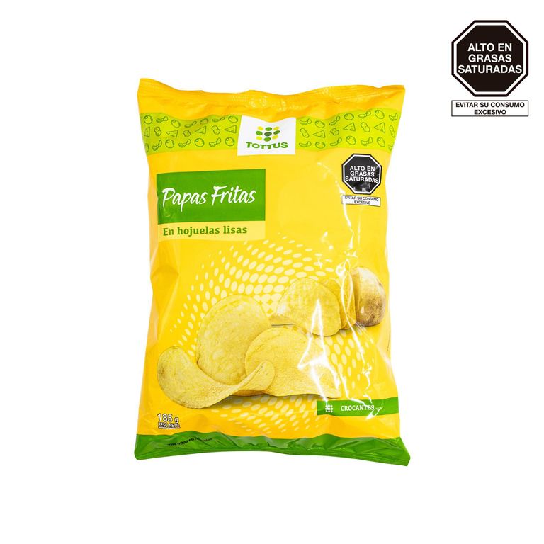Papas Fritas en Hojuelas Tottus Bolsa 105 g