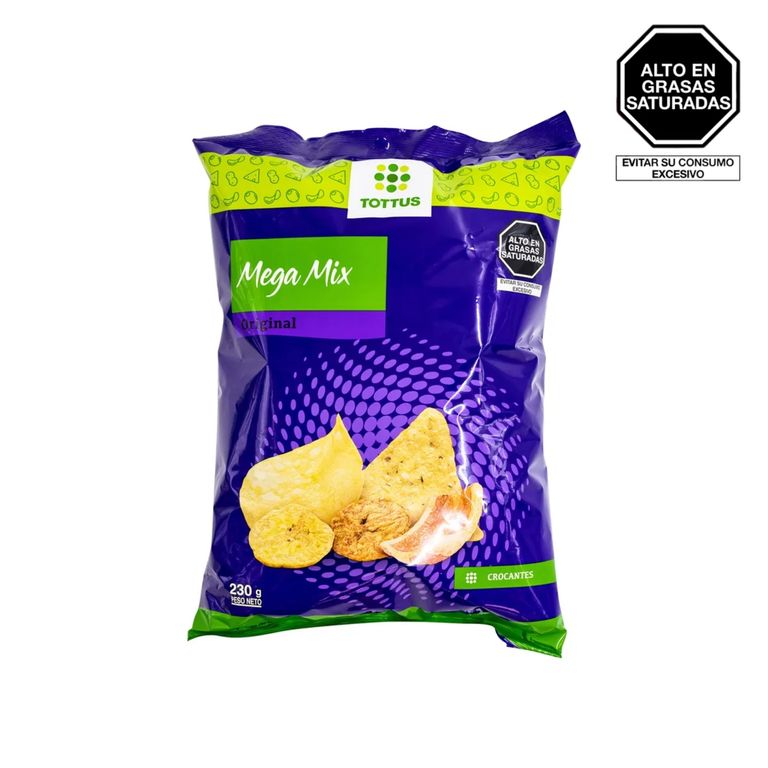 Snack Mega Mix Tottus Bolsa 230 g