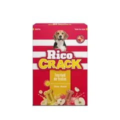 RICOCRACK - Galletas Perros Adultos Ricocrack de Frutas Caja 200 g