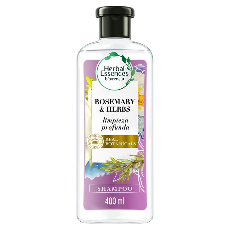 Shampoo Herbal Essences Rosa Mosqueta Botella 400 mL
