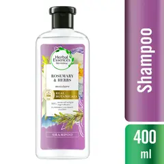 HERBAL ESSENCES - Shampoo Bío Renew Rosemary & Herbs Botella 400 mL