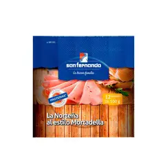 SAN FERNANDO - Mortadela San Fernando Estilo La Norteña 100 g