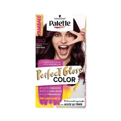 PALETTE PERFECT GLOSS - Tinte Palette Color Cream Tono 389 Cereza Profundo