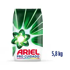 ARIEL - Detergente Polvo Pro Cuidado Bolsa 5.8 kg