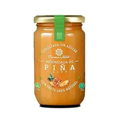 CREMA Y NATA - Mermelada de Piña Diet 330 g