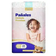 TOTTUS - Pañales Cuidado Premium Talla XG Empaque 44 Und