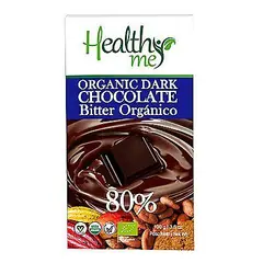 HEALTHY ME - Chocolate Bitter 80% Orgánico Empaque 100 g