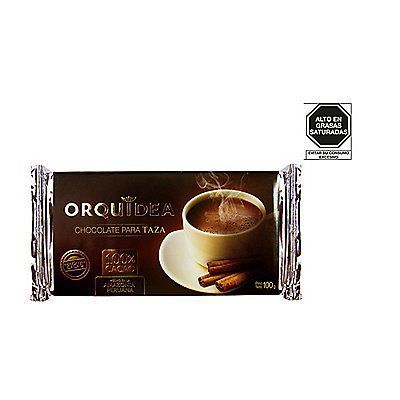 Chocolate para Taza Orquídea Cacao Orgánico Empaque 100 g